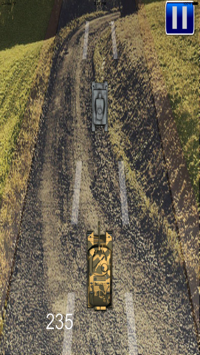 A Battle Tank Camouflaged : Runway Gauge screenshot 2