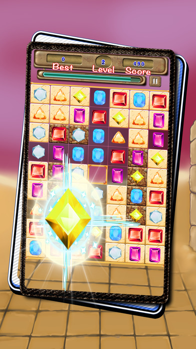 Gems Blitz Adventure Match 3 screenshot 2