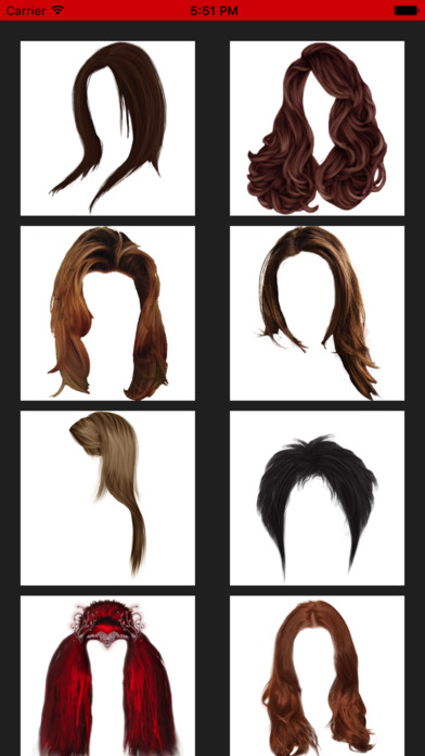 Girls Hair Style Photo Editor screenshot 3