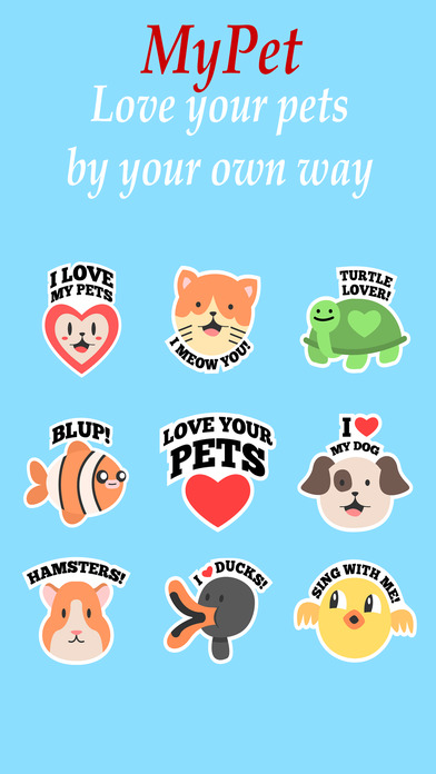 MyPet - Best Pet Stickers 2017 screenshot 2