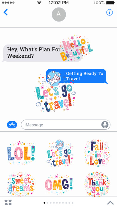 Flirty Texting Stickers screenshot 3