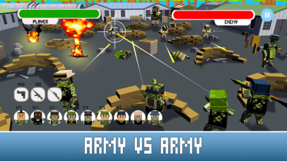 Blocky Army: Commando Shooter screenshot 2