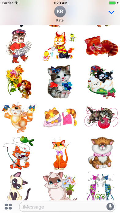 Cat Lovely Stickers screenshot 4