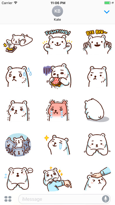 Ed The Polar Bear Stickers Vol 2 screenshot 2