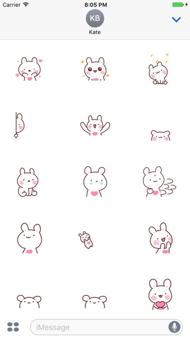 Cat Chuppy Animated Stickers screenshot 2