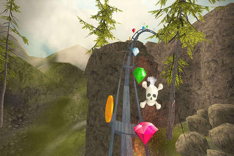 VR Roller Coaster Ride- Super Virtual Reality Game screenshot 3