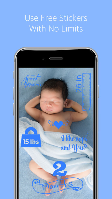 Baby Steps+ | Pregnancy Milestone & Baby Pics Edit screenshot 3