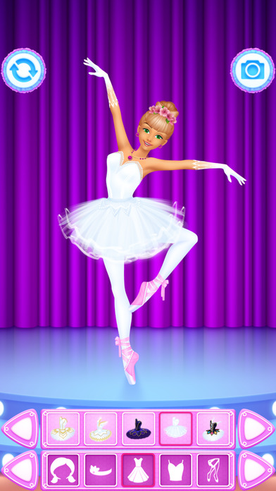 Ballerina Dancer Dress Up - games for girls screenshot 2