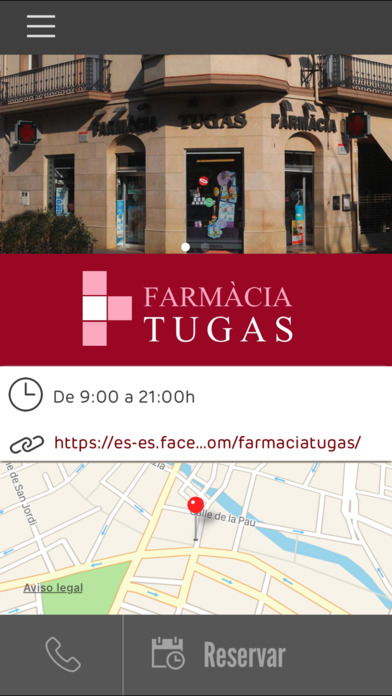 FARMÀCIA TUGAS · MOLLET DEL V. screenshot 2