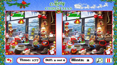 Free Hidden Objects:Christmas Find The Difference screenshot 4