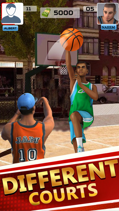 Online MultiPlayer Basketball shooting games screenshot 3