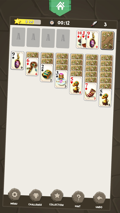 Screenshot 1 King of Solitaire — Classic Klondike