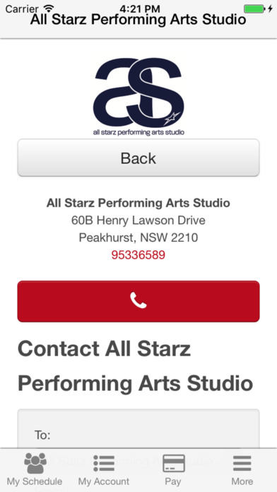 All Starz Performing Arts Studio screenshot 3
