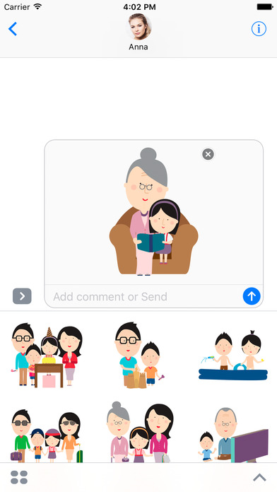Familymoji - Family Emoji and Stickers screenshot 2