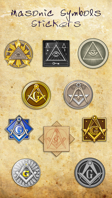 Masonic Symbols Stickers screenshot 3