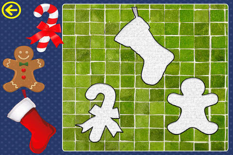 Christmas & Santa Claus puzzle games for kids free screenshot 2