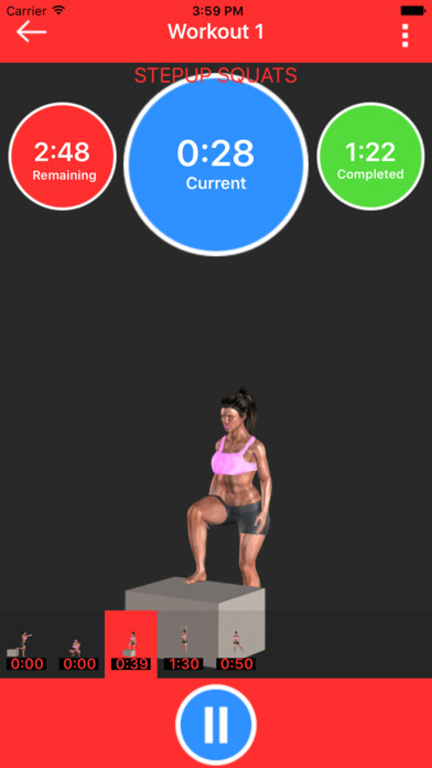 Chrono Squats: 3D Trainer screenshot 3