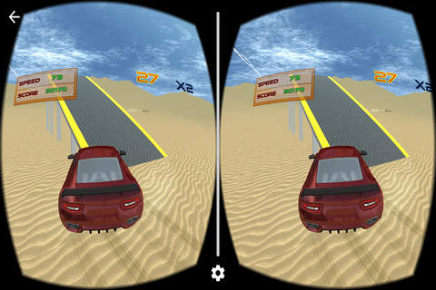 VR-Real Car Drifting Thrill : Dubai Desert free screenshot 4