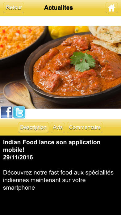Indian Food screenshot 2