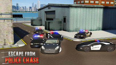 Escape Police Car Chase Game: PRO screenshot 2