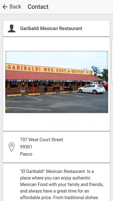 Garibaldi Mexican Restaurant screenshot 2