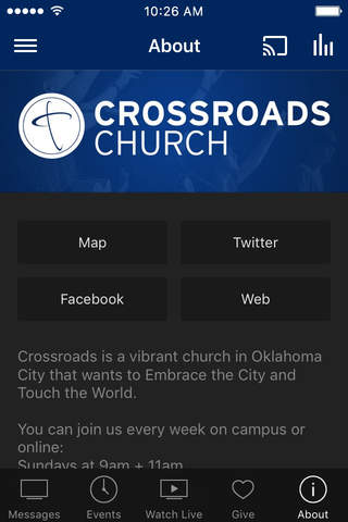 Crossroads Church OKC screenshot 3