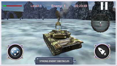 Crash of Tanks - World at Snow Mountains Warfare screenshot 4