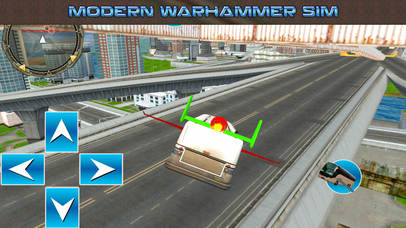 Drive Autonomous Flying Bus : Modern Warhammer Sim screenshot 3