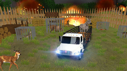 Jungle Rescue Off-Road truck : Real Driving Game screenshot 2