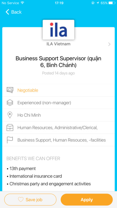 VietnamWorks - Job Search screenshot 3