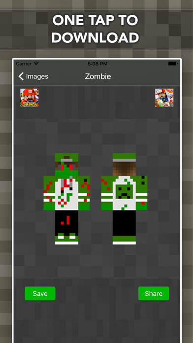 New Zombie Skins For Minecraft Pocket Edition screenshot 3