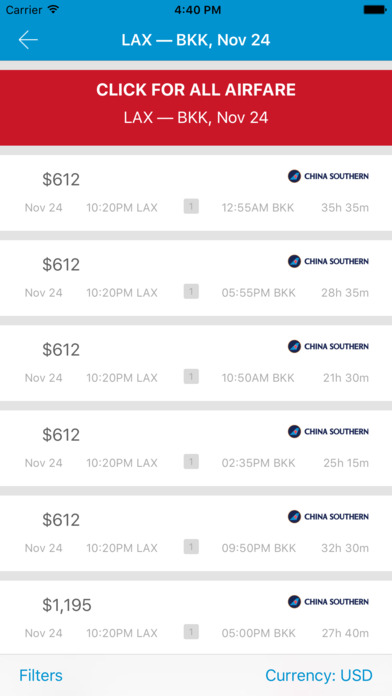 Airfare for China Southern Airlines | Cheap Flight screenshot 2