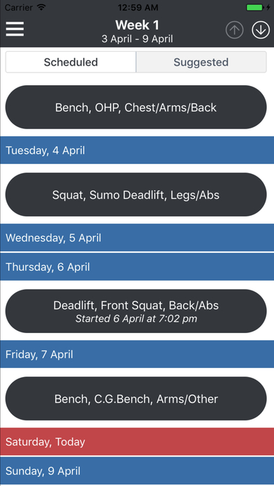 Regimy Workout & Fitness Plans screenshot 2
