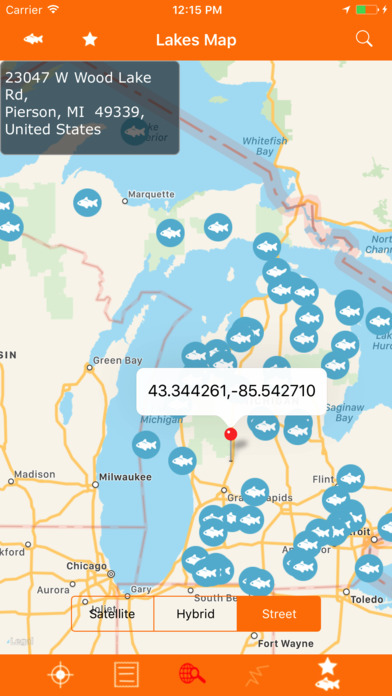 Wisconsin-Michigan Fish Lakes screenshot 3
