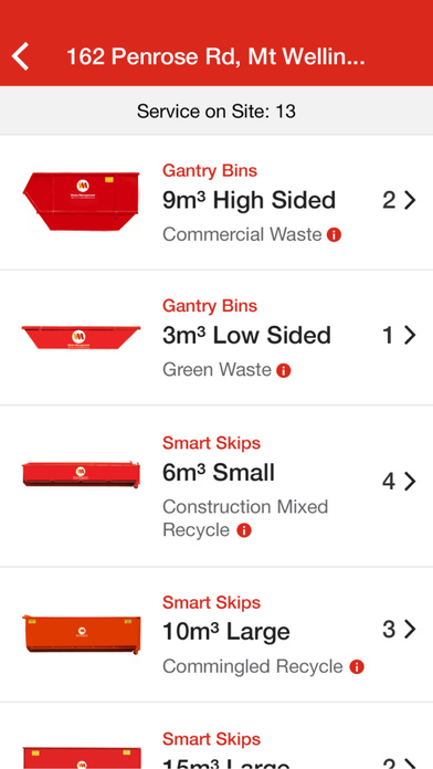 Waste Management NZ Builders App screenshot 3