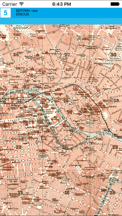 Berlin 1902. Historical map. screenshot 4