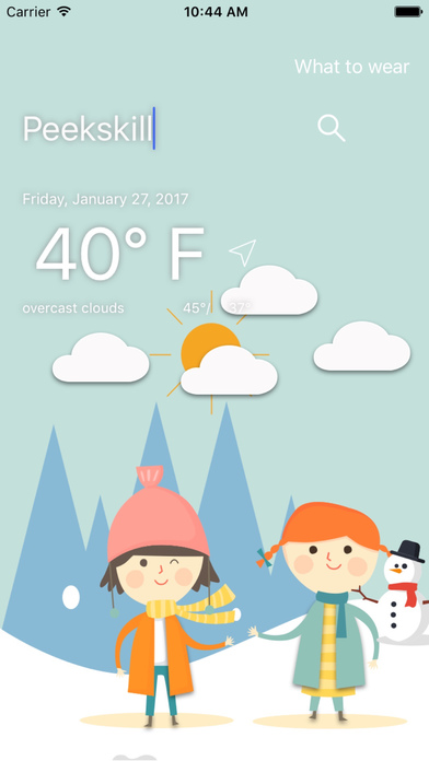 WeatherNOutfits screenshot 3