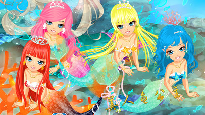 海洋动物-打扮美人鱼 screenshot 3