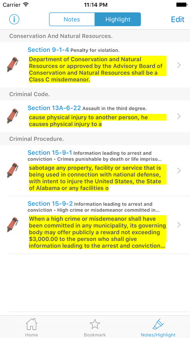 AL Criminal Code Title 13A Law screenshot 4