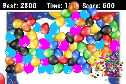 iPopBalloons - Balloon Free Cool Fun Game. screenshot 4