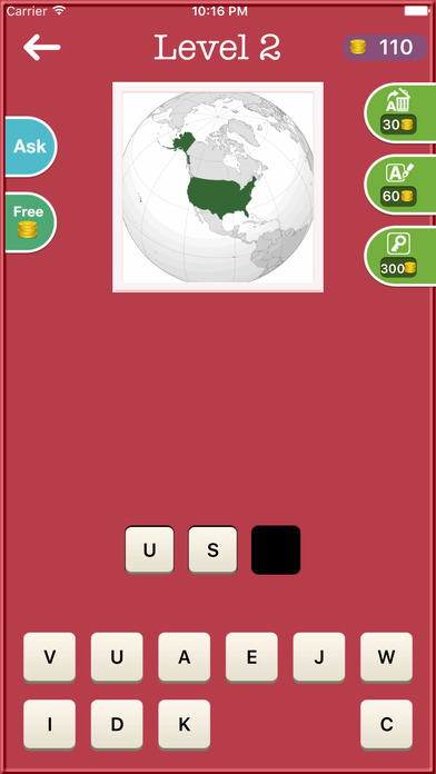 Guess Country map screenshot 3