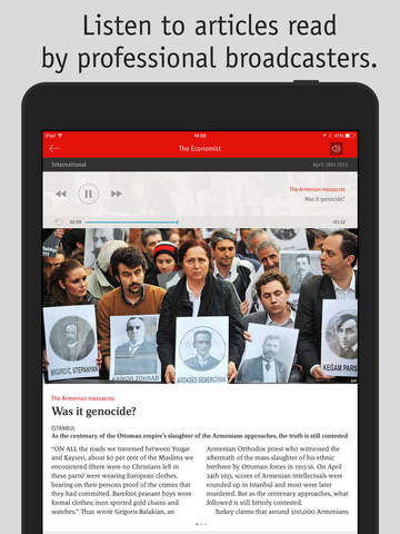 The Economist weekly UK iPad screenshot 3