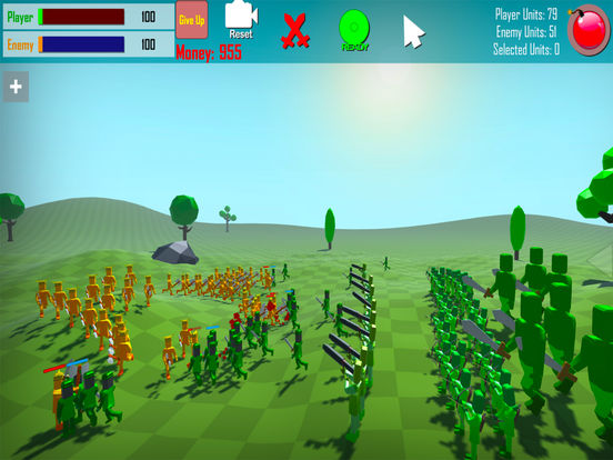 Doodle Fight Crazy War V2 Battle Simulator freescreeshot 2