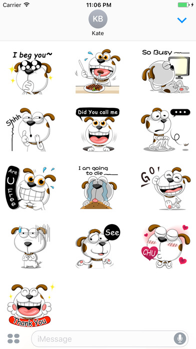 Ekira The Dog Stickers Vol 1 screenshot 3