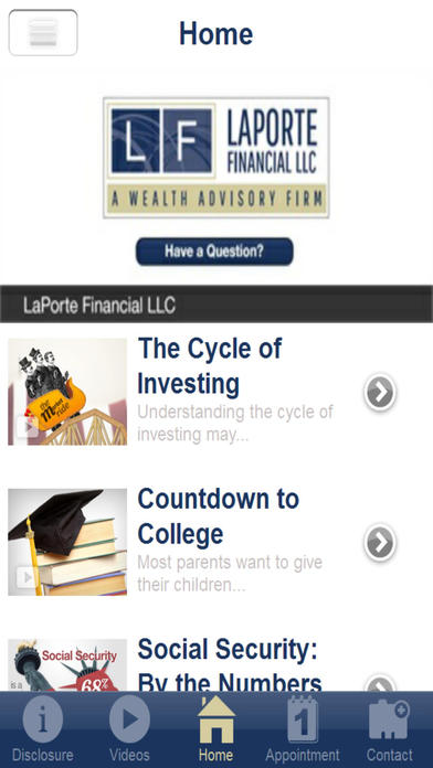 LaPorte Financial LLC screenshot 2