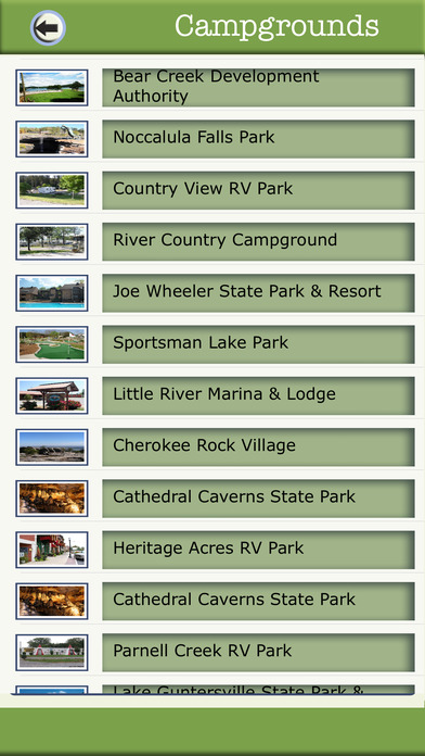 Alabama Camping And National Parks screenshot 2