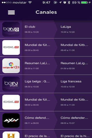 beIN CONNECT España screenshot 2