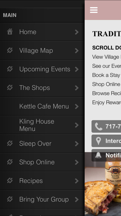 Kitchen Kettle Village screenshot 2