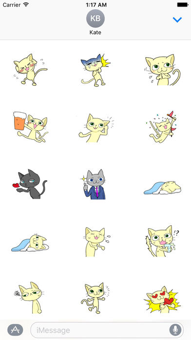 Tom Cat Loves At First Sight Stickers screenshot 2