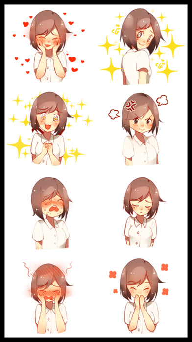 Lovely Babe Stickers screenshot 3